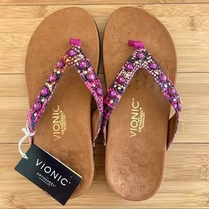 Vionic orthopedic arch support sandals NWT